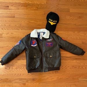Top Gun Jacket and hat